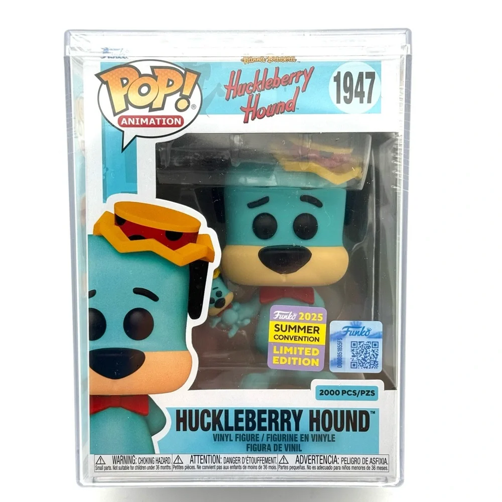 NWT New Funko Pop! Huckleberry Hound 2025 Comic Con San Diego Sticker 1947